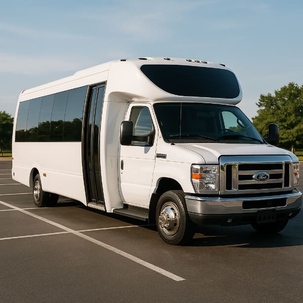High Point Shuttle Bus Rentals 20 Passenger Shuttle Bus