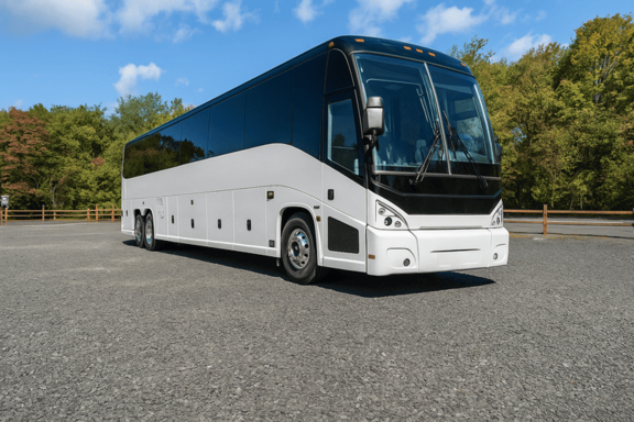 High Point Shuttle Bus Rentals 56 Passenger Shuttle Bus