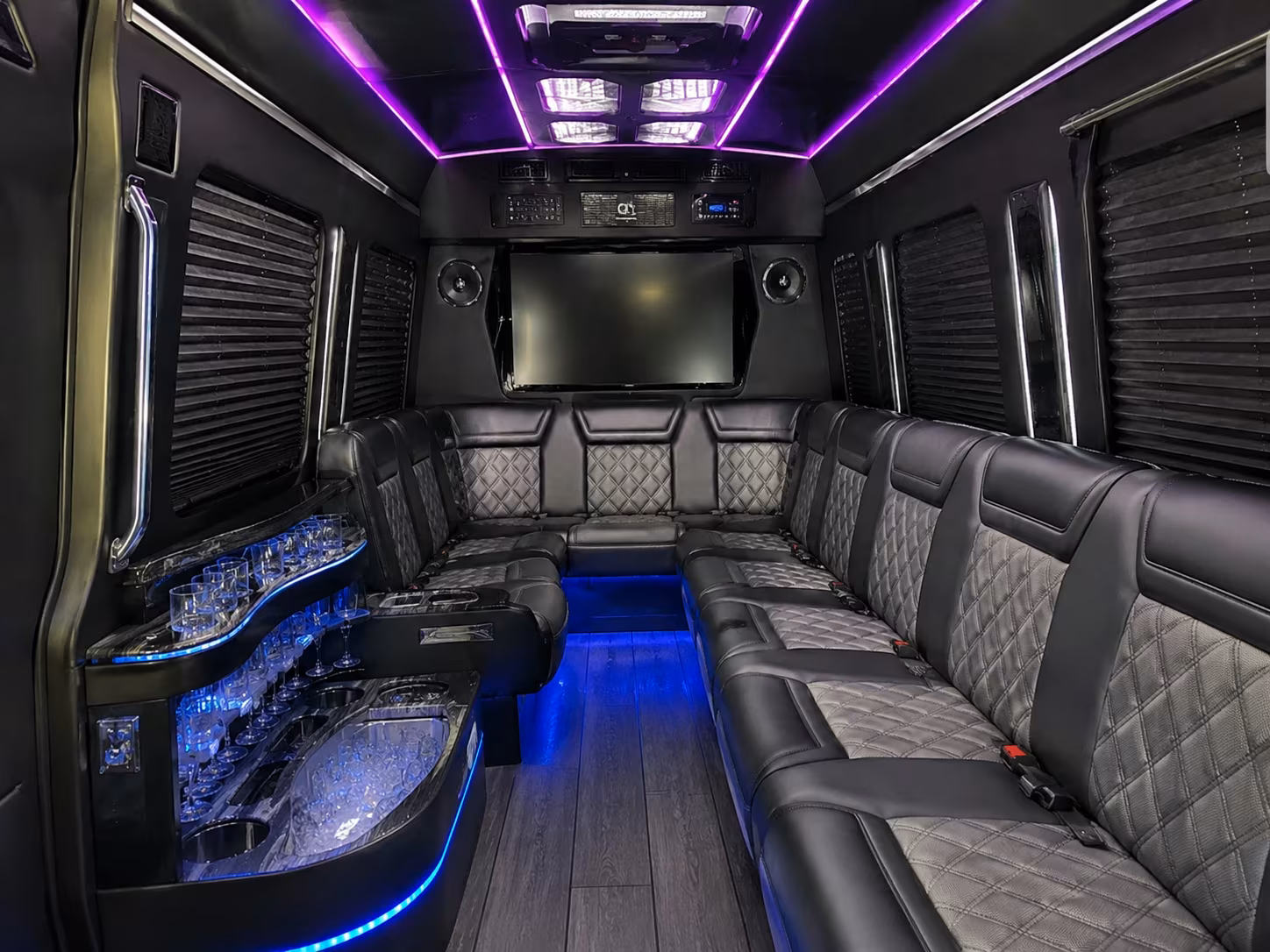 bus rental options for high point trips