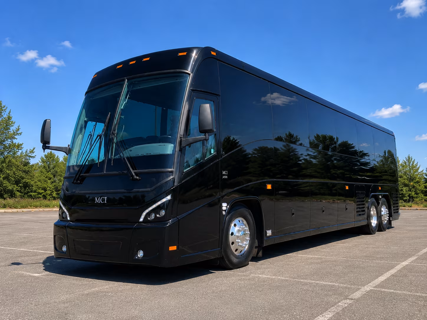 high point charter buses